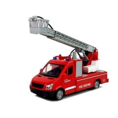Gaisrinės mašina Friction Fire Brigade, 1:16 kaina ir informacija | Žaislai berniukams | pigu.lt