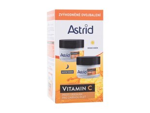 Набор кремов для лица для зрелой кожи Astrid Vitamin C для женщин: дневной крем, 50 мл + ночной крем, 50 мл цена и информация | Кремы для лица | pigu.lt