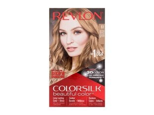 Plaukų dažai Revlon ColorSilk 61 Dark Blonde, 59,1 ml kaina ir informacija | Plaukų dažai | pigu.lt