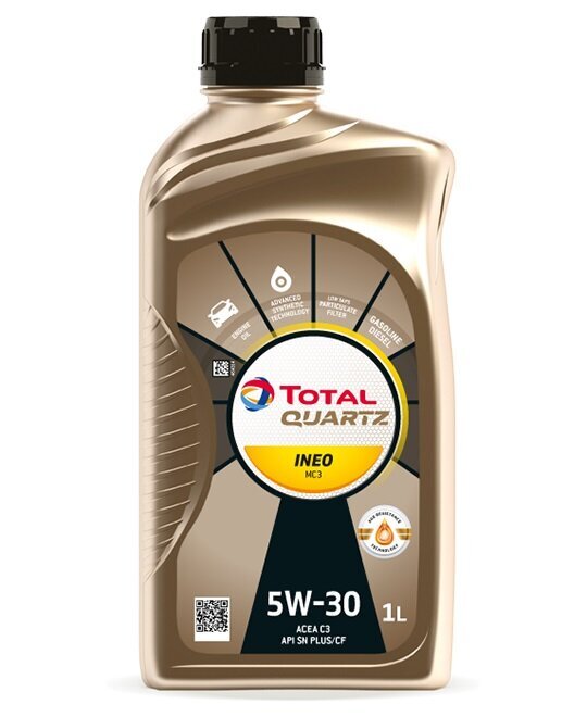 TOTAL Quartz INEO MC 3 5W-30 variklių alyva, 1L цена и информация | Variklinės alyvos | pigu.lt