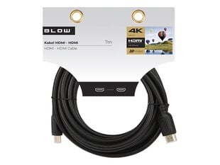 Кабель HDMI-HDMI, 7 м цена и информация | Кабели и провода | pigu.lt