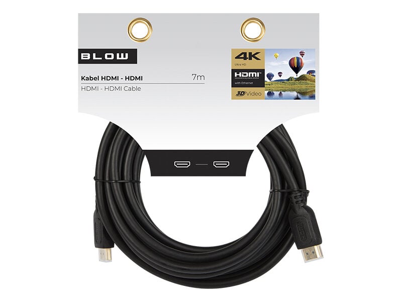 Kabelis HDMI-HDMI, 7m цена и информация | Kabeliai ir laidai | pigu.lt