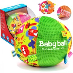 Женский жетон WOOPIE Soft Sensory Ball со вкладышами для малышей + звук цена и информация | Игрушки для малышей | pigu.lt