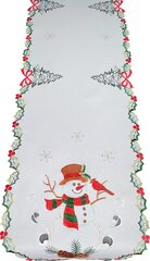 Рождественская скатерть-дорожка с вышивкой OS-303-A, 40x200 см цена и информация | Скатерти, салфетки | pigu.lt