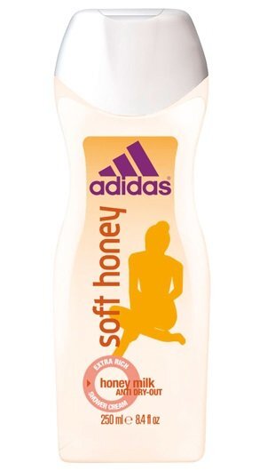 Dušo želė Adidas Soft Honey moterims 250 ml цена и информация | Dušo želė, aliejai | pigu.lt