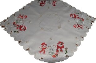 Kalėdinė staltiesė su siuvinėjimu OS-304-B, 85x85 cm kaina ir informacija | Staltiesės, servetėlės | pigu.lt