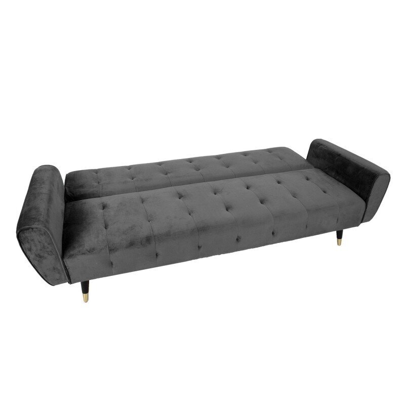 Sofa - lova Falun, 214x83x82cm, pilka kaina ir informacija | Sofos | pigu.lt