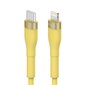 Ringke CB60150RS, USB-C - Lightning 480Mb / s 20W 2m yellow цена и информация | Laidai telefonams | pigu.lt