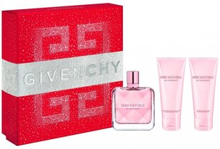 Rinkinys Givenchy Irresistible moterims: kvapusis vanduo EDP, 80ml + dušo želė, 75ml + kūno losjonas, 75ml kaina ir informacija | Kvepalai moterims | pigu.lt