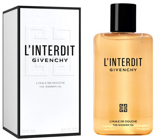 Dušo ir vonios aliejus Givenchy L'interdit, 200 ml kaina ir informacija | Dušo želė, aliejai | pigu.lt