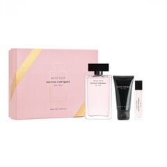 Rinkinys Narciso Rodriguez For Her Musc Noir moterims: Kvapusis vanduo EDP, 100 ml + kvapusis vanduo EDP, 10 ml + kūno losjonas, 50 ml kaina ir informacija | Kvepalai moterims | pigu.lt