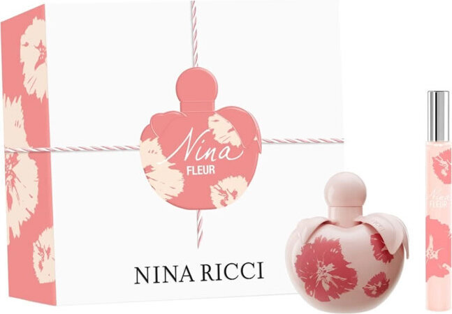 Rinkinys Nina Ricci Nina Fleur: EDT, 50 ml + EDT, 10 ml kaina ir informacija | Kvepalai moterims | pigu.lt