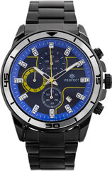 Perfect MEN'S WATCH CH02M - CHRONORGAF (zp356f) CH02M-09 kaina ir informacija | Vyriški laikrodžiai | pigu.lt