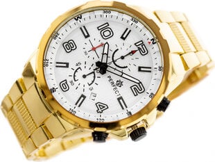 Perfect MEN'S WATCH CH05M - CHRONORGAF (zp357d) CH05M-04 kaina ir informacija | Vyriški laikrodžiai | pigu.lt