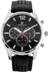 Perfect MEN'S WATCH CH01L - CHRONOGRAPH (zp354d) CH01L-04 kaina ir informacija | Vyriški laikrodžiai | pigu.lt