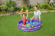 Pripučiamas baseinas Bestway, su kamuoliukais, violetinis kaina ir informacija | Žaislai kūdikiams | pigu.lt