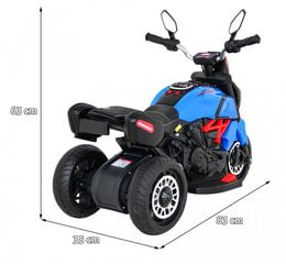 Elektrinis motociklas Fast Tourist, mėlynas kaina ir informacija | Elektromobiliai vaikams | pigu.lt