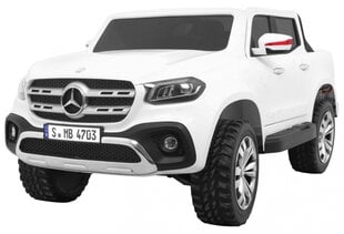 Elektromobilis Mercedes Benz X-Class MP4, baltas kaina ir informacija | Elektromobiliai vaikams | pigu.lt