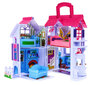 Žaislinis sulankstomas dviejų aukštų namas kaina ir informacija | Žaislai mergaitėms | pigu.lt