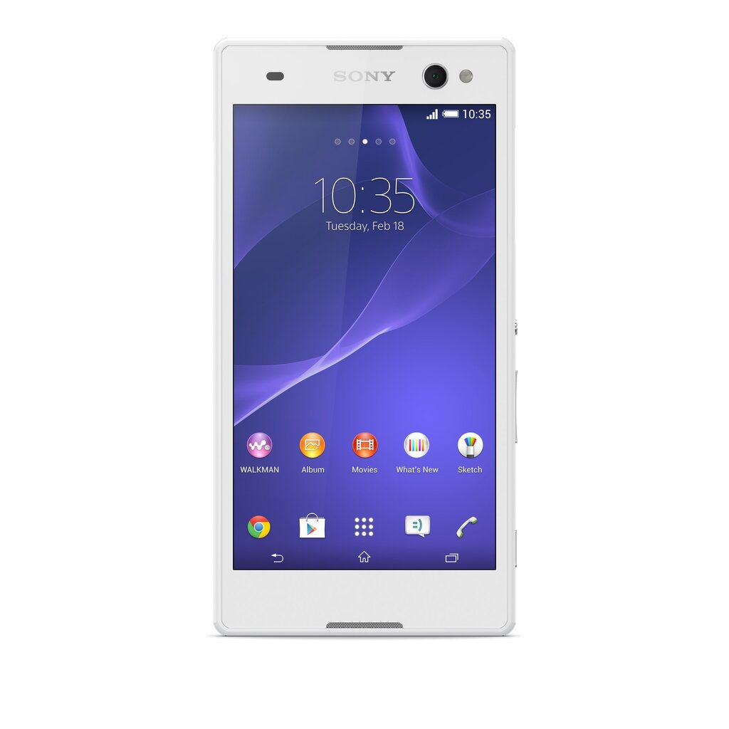 Sony Xperia C3 (D2502) Dual SIM, Balta kaina ir informacija | Mobilieji telefonai | pigu.lt