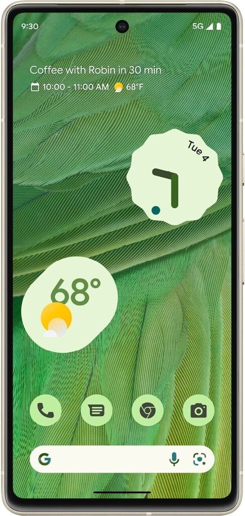 Google Pixel 7 5G 8/128GB Lemongrass цена и информация | Mobilieji telefonai | pigu.lt