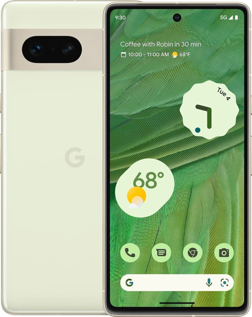 Google Pixel 7 5G 8/128GB GA03943-GB Green kaina ir informacija | Mobilieji telefonai | pigu.lt