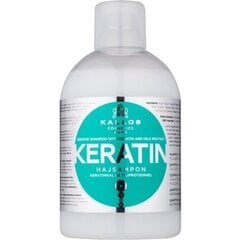 Keratin Shampoo 1 l цена и информация | Шампуни | pigu.lt