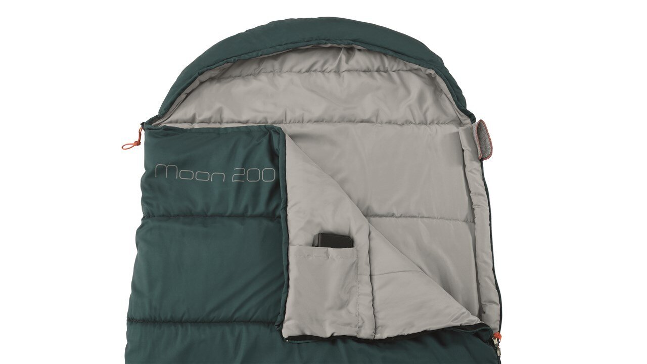 Miegmaišis Easy Camp Moon 200, žalias цена и информация | Miegmaišiai | pigu.lt