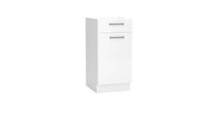Кухонный шкаф напольный VITA D40S/1 P/L, белый цвет цена и информация | Кухонные шкафчики | pigu.lt