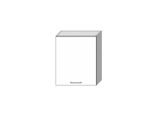 Подвесной кухонный шкаф VITA W60 P/L, белый цвет цена и информация | Кухонные шкафчики | pigu.lt
