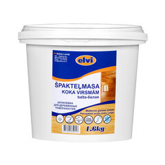 Elvi glaisto masė medienai 1.6kg kaina ir informacija | Gruntai, glaistai ir kt. | pigu.lt