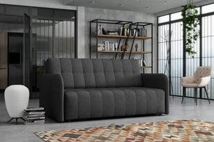 Sofa/lova IVA 3 GRAND, tamsiai pilka kaina ir informacija | Sofos | pigu.lt