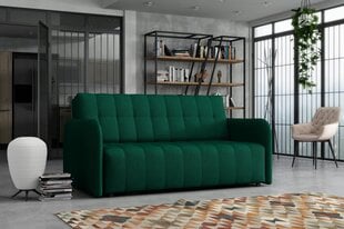 Sofa/lova IVA 3 GRAND, žalia kaina ir informacija | Sofos | pigu.lt