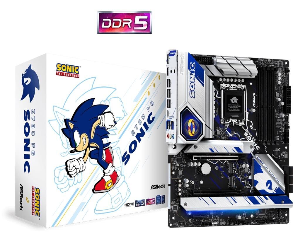 ASRock Z790 PG SONIC, LGA1700|ATX|DDR5 цена и информация | Pagrindinės plokštės | pigu.lt