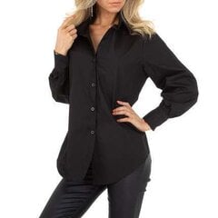 Женская черная классическая рубашка цена и информация | Женские блузки, рубашки | pigu.lt
