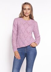Megztinis moterims MKM, rožinis kaina ir informacija | Megztiniai moterims | pigu.lt