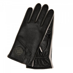 Кожаные перчатки Jack by Kessler, черные цена и информация | Мужские шарфы, шапки, перчатки | pigu.lt