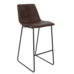 Барный стул Bowden, коричневый цвет цена и информация | Стулья для кухни и столовой | pigu.lt