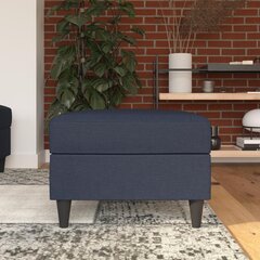 Pufas Cooper Small Ottoman, mėlynas kaina ir informacija | Sėdmaišiai ir pufai | pigu.lt