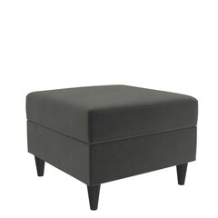 Pufas Cooper Small Ottoman, pilkas kaina ir informacija | Sėdmaišiai ir pufai | pigu.lt