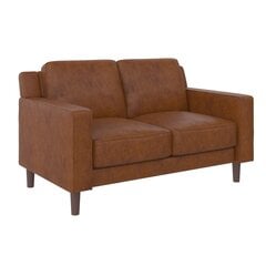 Диван Brynn Loveseat, коричневый цена и информация | Диваны | pigu.lt