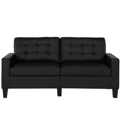 Emily Sofa, juoda kaina ir informacija | Sofos | pigu.lt