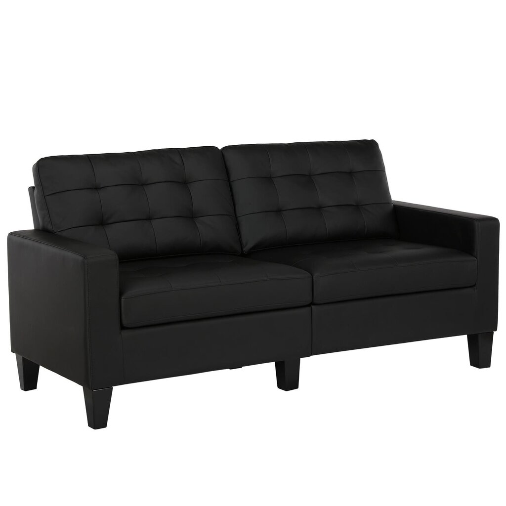 Emily Sofa, juoda цена и информация | Sofos | pigu.lt