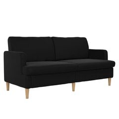 Sofa Corah, juoda kaina ir informacija | Sofos | pigu.lt