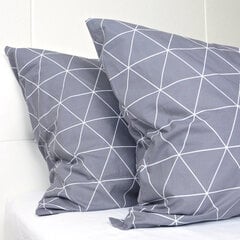 KrisMar Tekstiil pagalvės užvalkalas Triangles Style, 50x60 cm kaina ir informacija | Patalynės komplektai | pigu.lt
