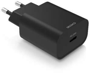 Deltaco USBC-AC143, 1x USB-C, 3A цена и информация | Зарядные устройства для телефонов | pigu.lt