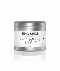 Epic Spice Garlic & Parsley Sea Salt, AAA kategorijos prieskoniai, 150g kaina ir informacija | Prieskoniai, prieskonių rinkiniai | pigu.lt