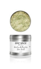 Epic Spice Garlic & Parsley Sea Salt, AAA kategorijos prieskoniai, 150g kaina ir informacija | Prieskoniai, prieskonių rinkiniai | pigu.lt