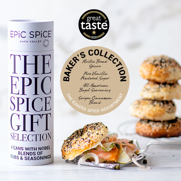 Epic Spice Bakers Collection - Sweet and savory spice blends AAA kategorijos prieskonių dovanų rinkinys, 4x75g kaina ir informacija | Prieskoniai, prieskonių rinkiniai | pigu.lt