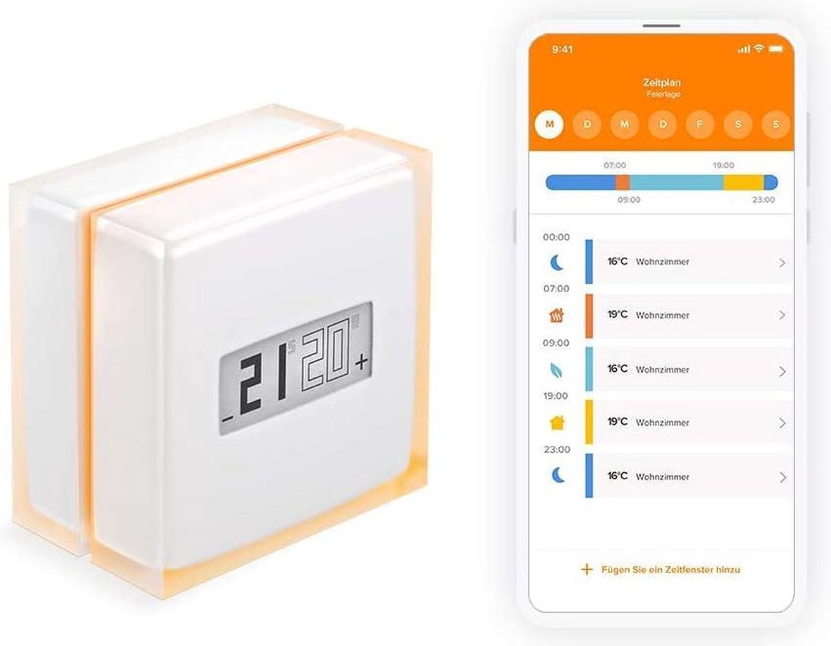 Legrand NTH-PRO - Išmanusis termostatas NTH-PRO 4,5V Wi-Fi цена и информация | Laikmačiai, termostatai | pigu.lt